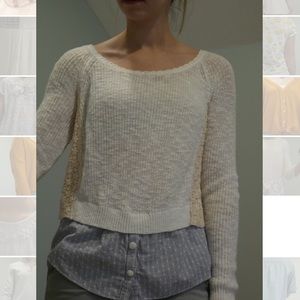 Anthropologie sweater tee